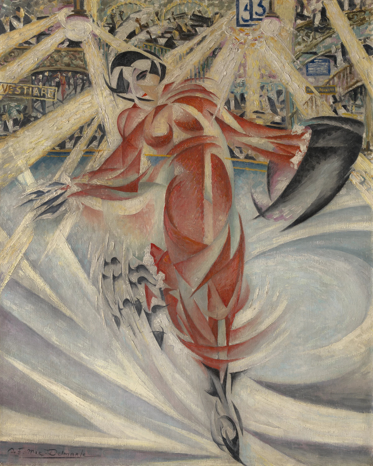 Félix Del Marle - Les six jours ou la patineuse (1913)