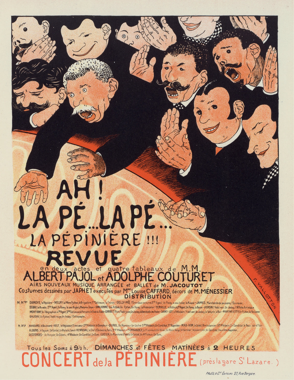 Félix Vallotton - Ah! La Pé.. La Pé.. La Pépinière (1896-1900)