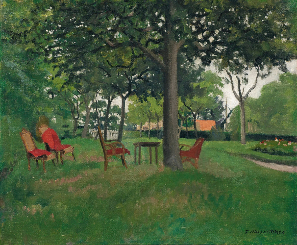 Félix Vallotton - Les Fauteuils, Varengeville (1904)