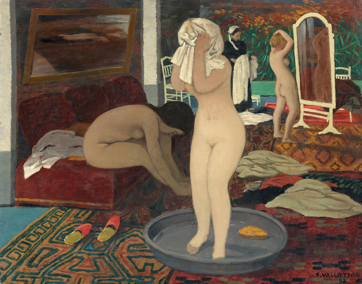 Félix Vallotton - Women At Their Toilette (1897)