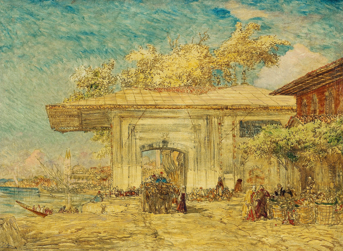 Félix Ziem - Constantinople, Le Kiosque Des Janissaires (1880-1885)