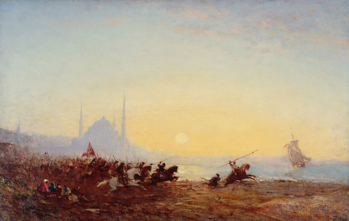 Félix Ziem - Fantasia À Constantinople (1880-1895)