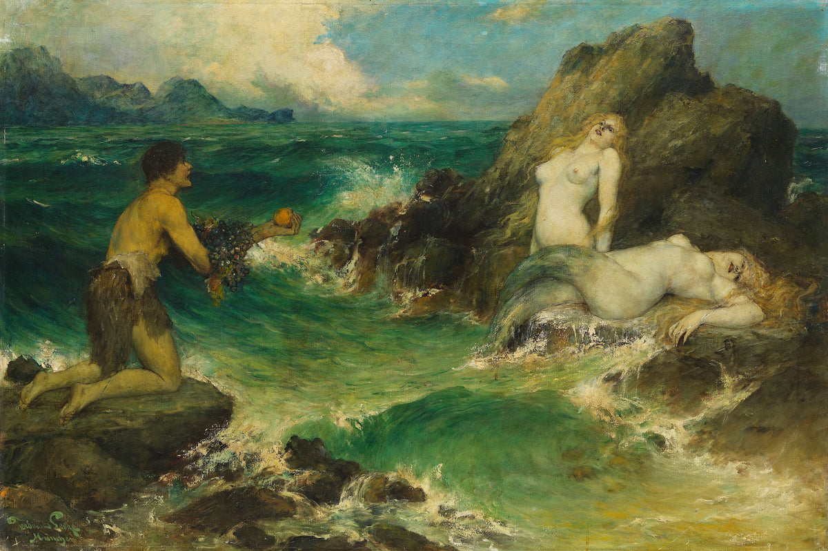 Ferdinand Leeke - Meerjungfrauen (1900)