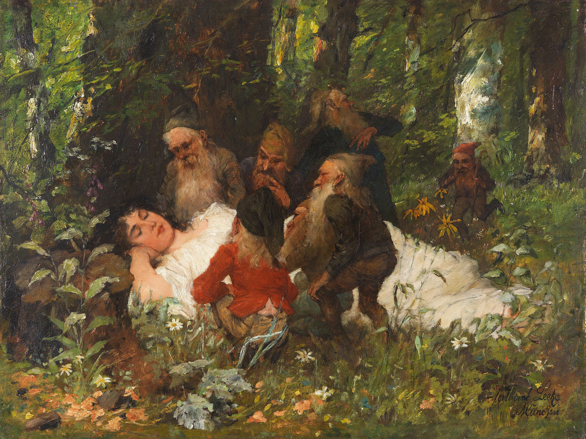 Ferdinand Leeke - Schneewittchen (1890)