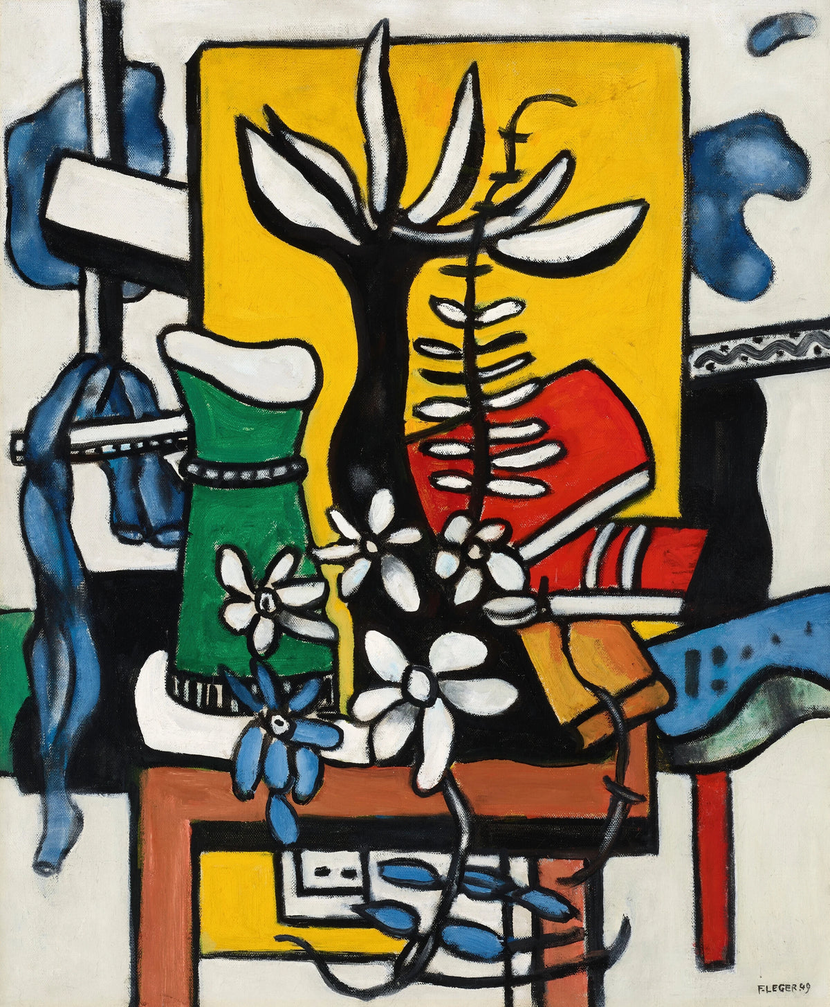 Fernand Léger - La fleur noire (1949)