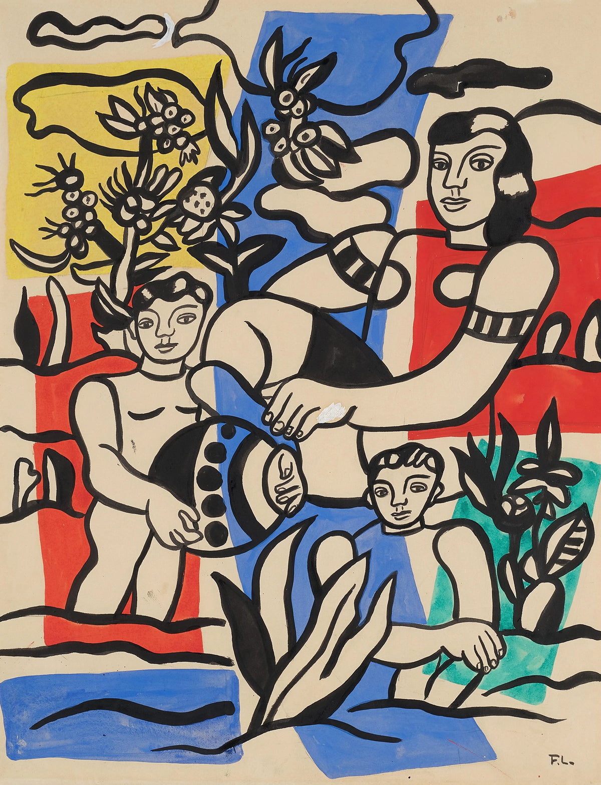 Fernand Léger - Partie de campagne (1952-1953)