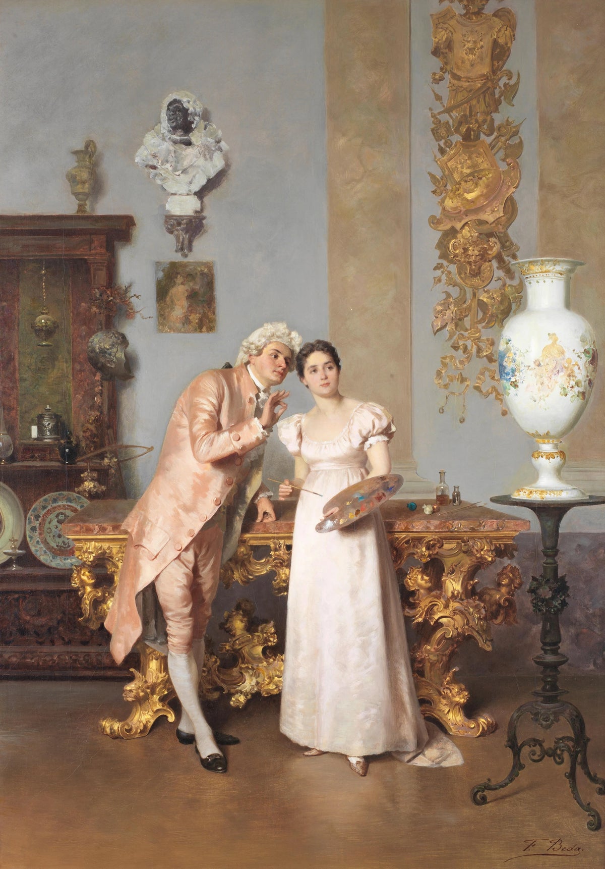 Francesco Beda - The art lesson