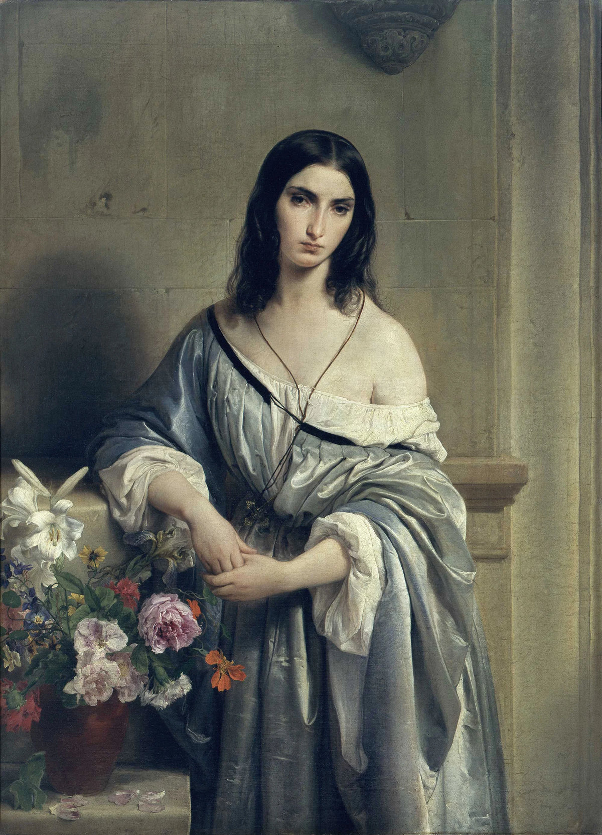 Francesco Hayez - Melancholy (between 1840 and 1841)