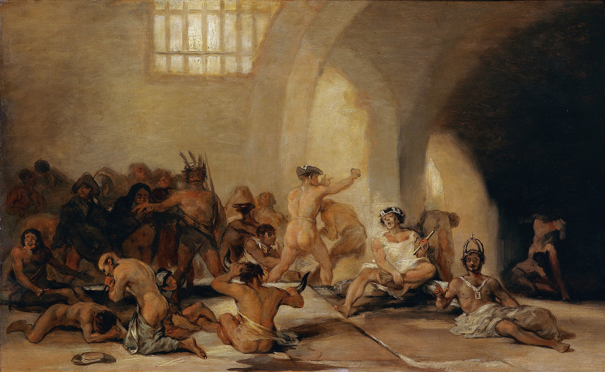 Francisco de Goya - Madhouse (after 1794)