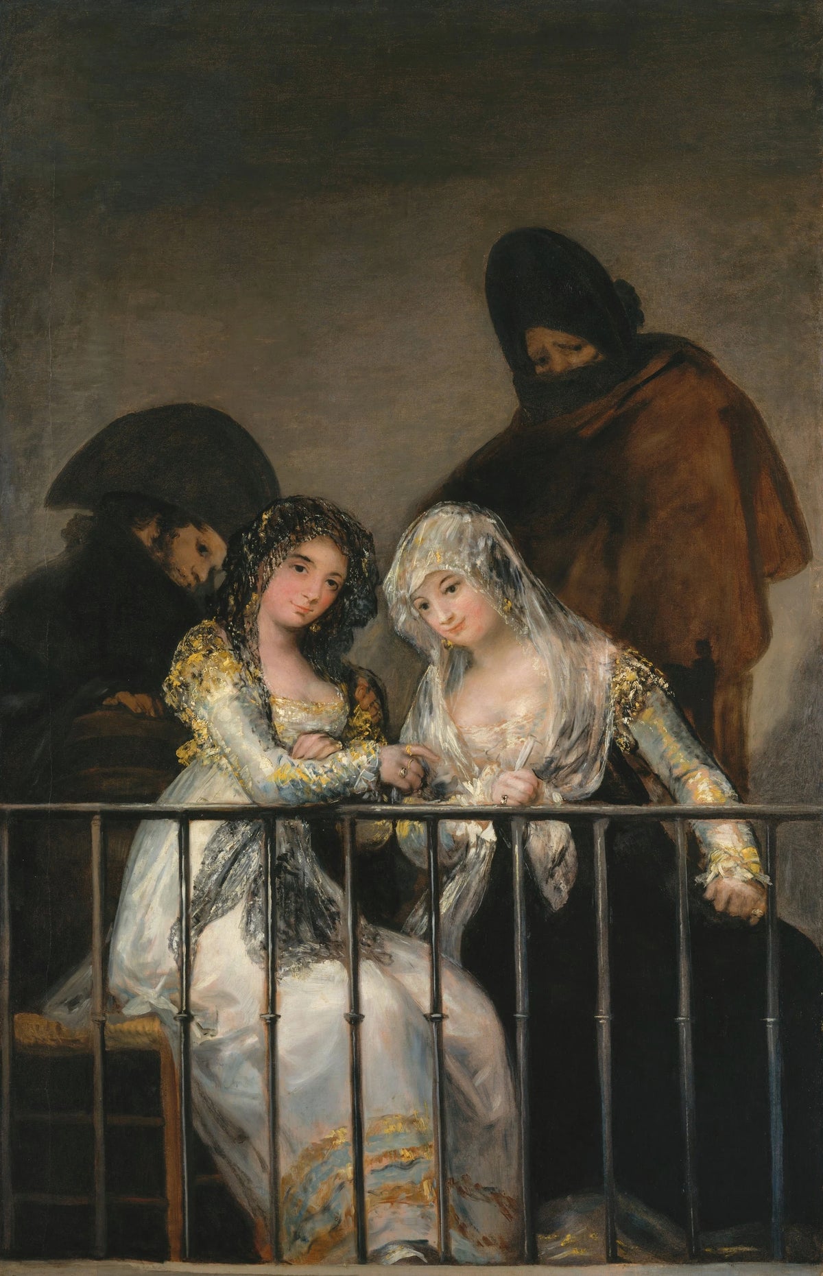 Francisco de Goya - Majas on a Balcony (circa 1800-1810)