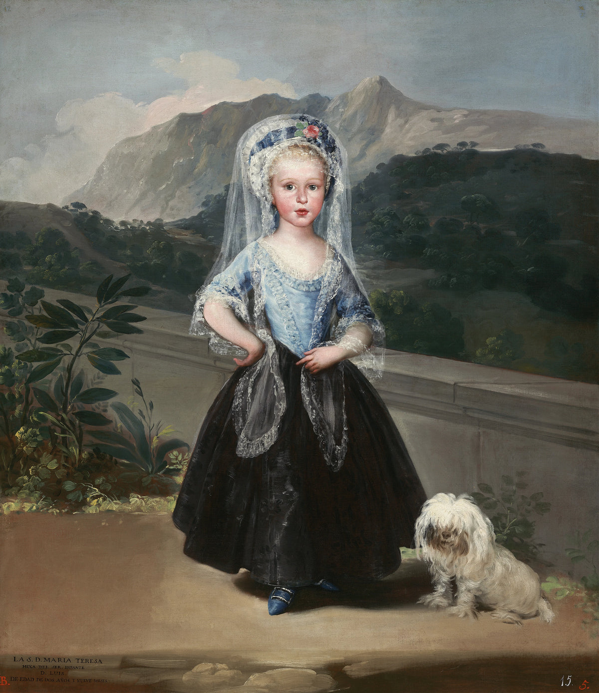 Francisco de Goya - María Teresa de Borbón y Vallabriga,later Condesa de Chinchón (1783)