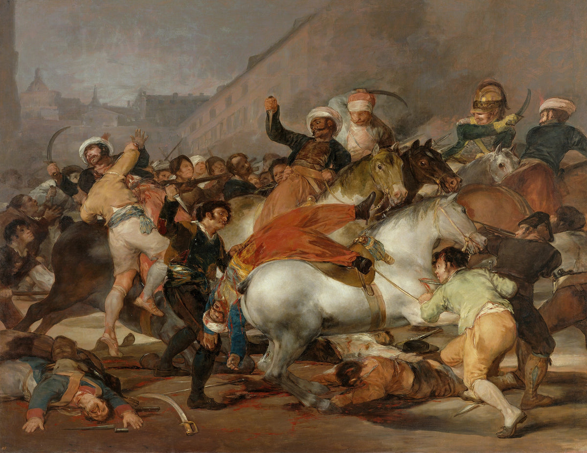 Francisco de Goya - The Charge of the Mamelukes (1814)