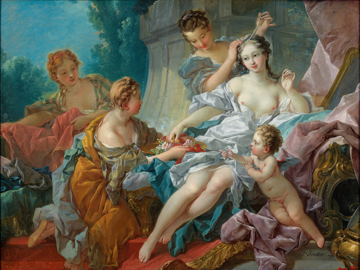 François Boucher - The Toilet of Venus (1746)