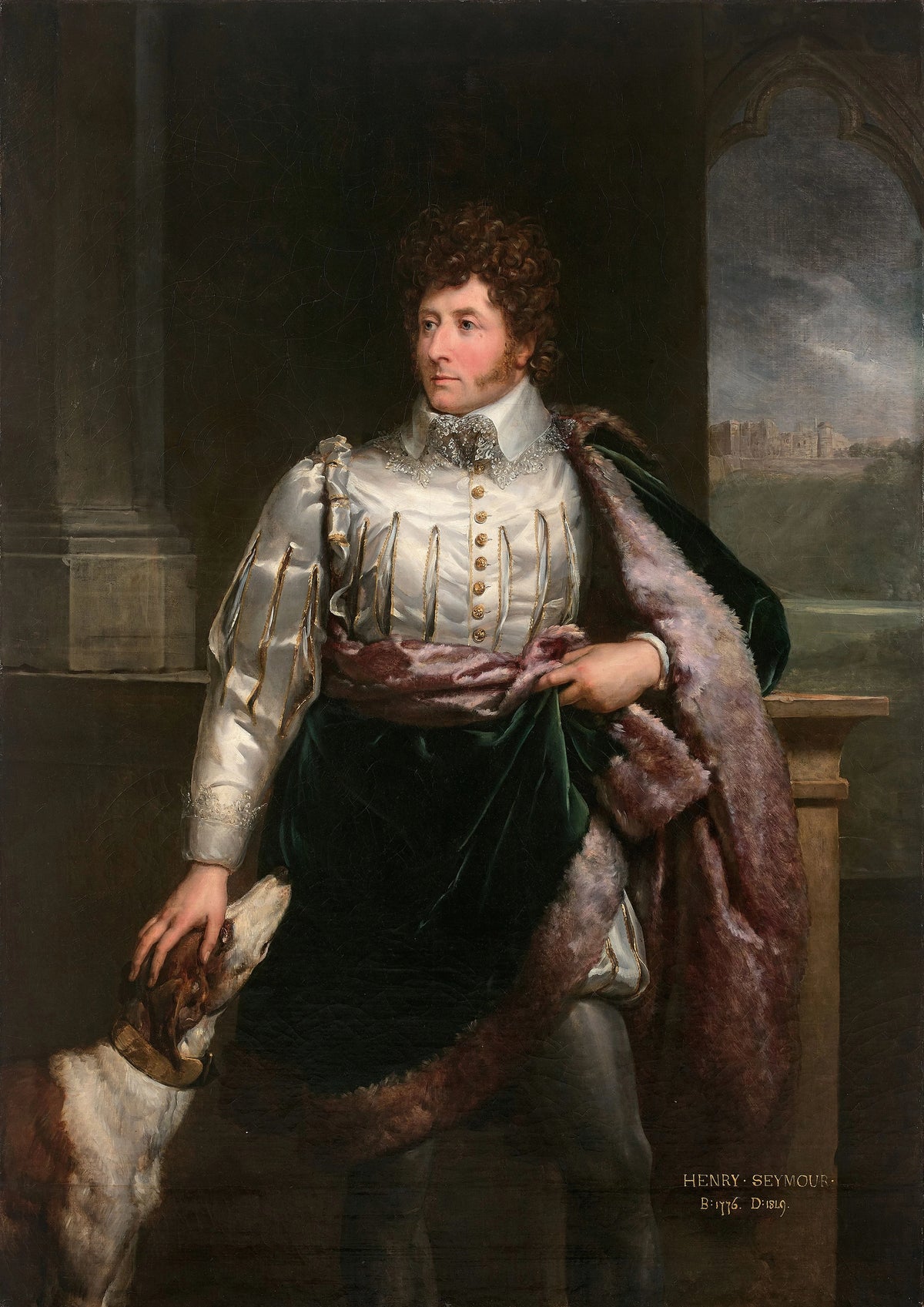 François Gérard - Portrait de Henry Seymour (1776-1849) en habit paré