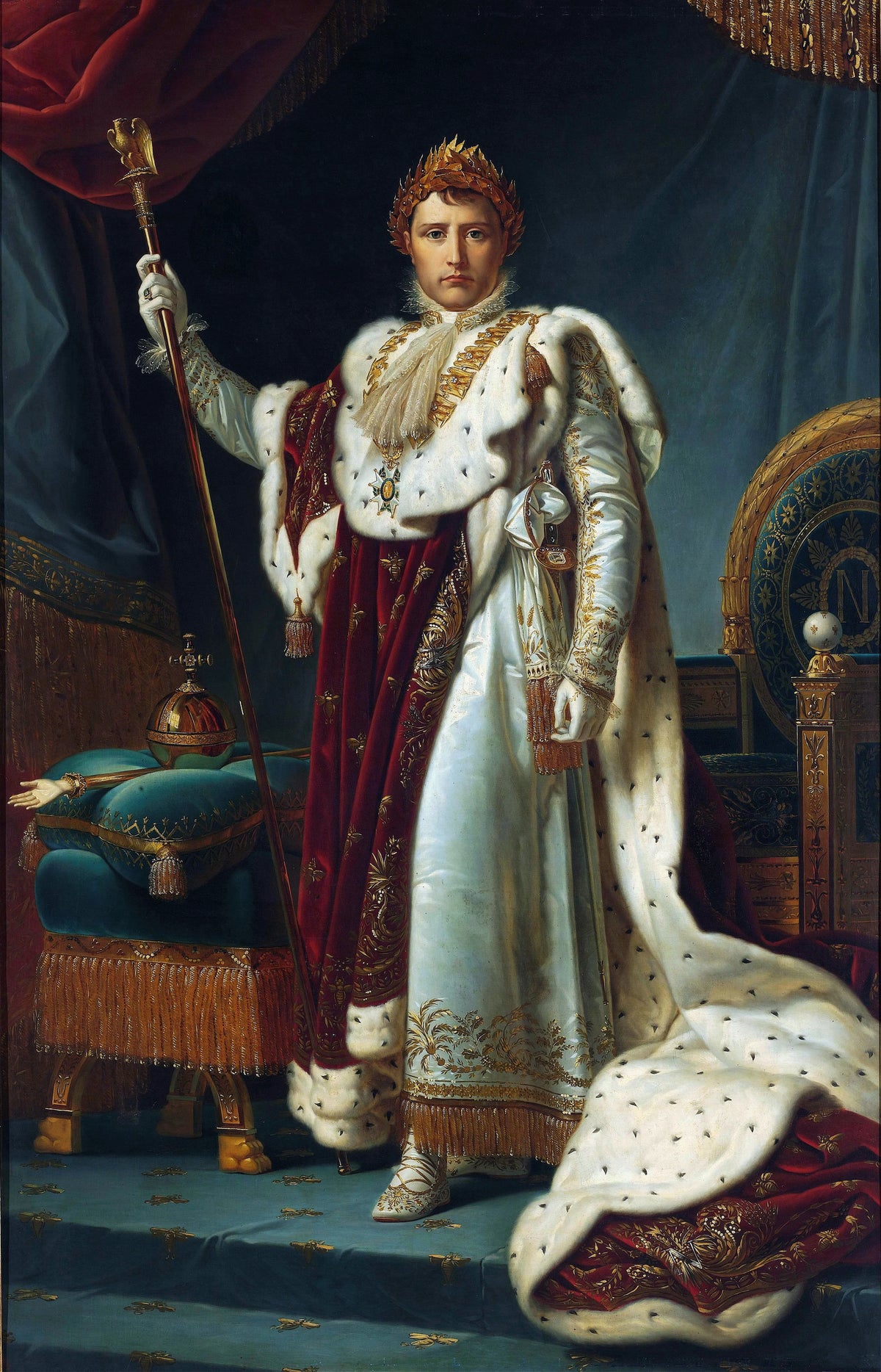 François Gérard - Portrait of Emperor Napoleon I (c. 1805 - c. 1815)