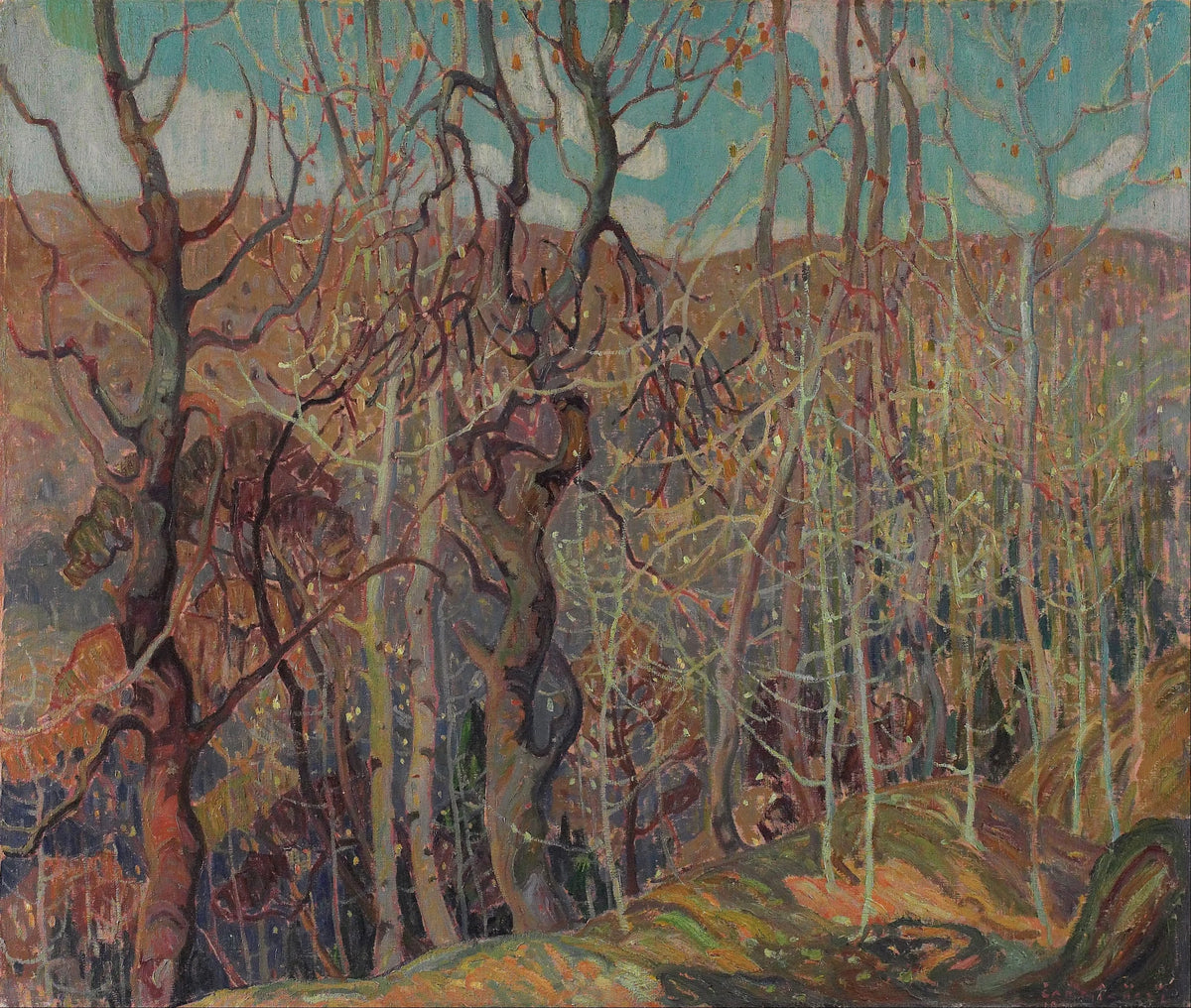 Franklin Carmichael - Silvery Tangle (1921)