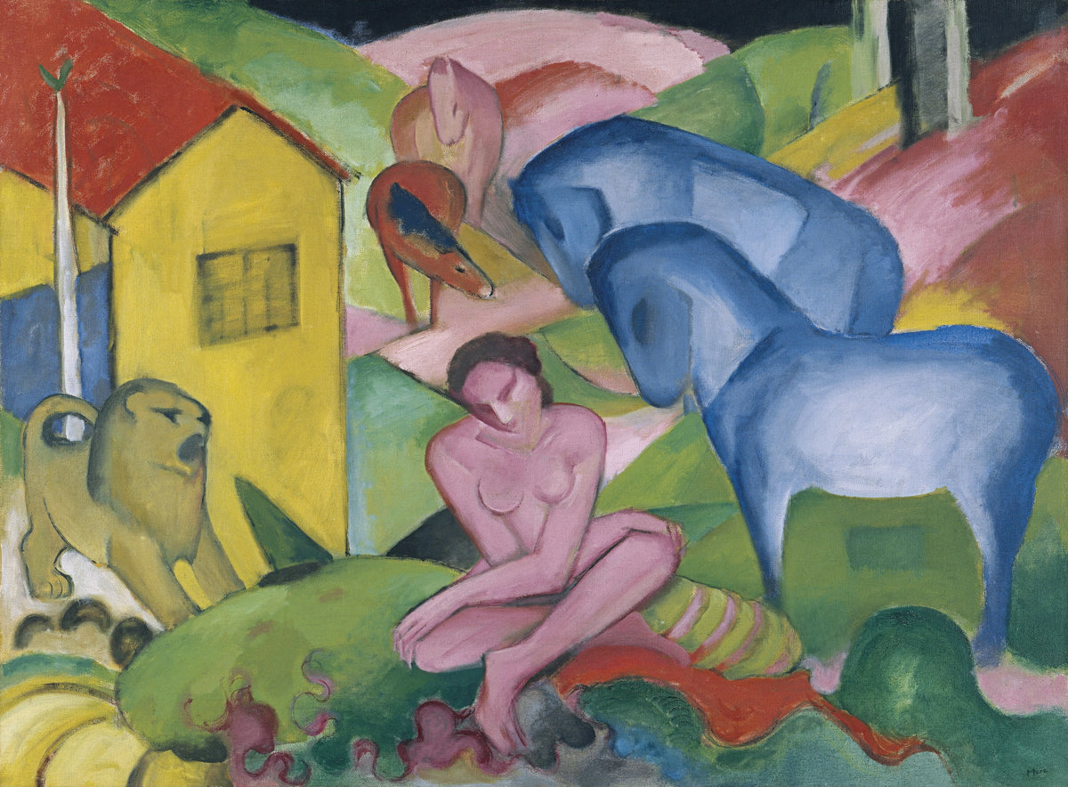 Franz Marc - The Dream (1912)