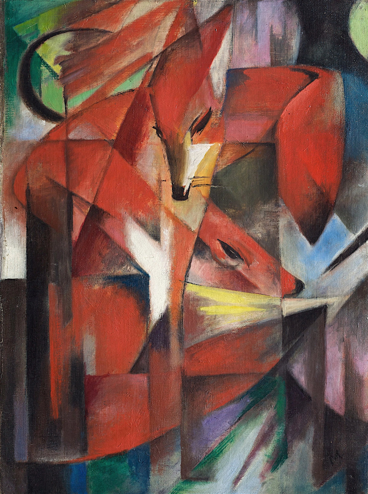 Franz Marc - The Foxes (1913)