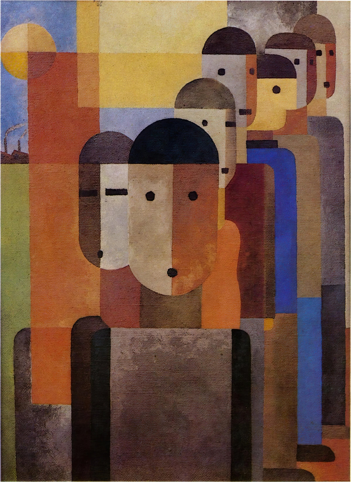 Franz Wilhelm Seiwert - Workers (1926)