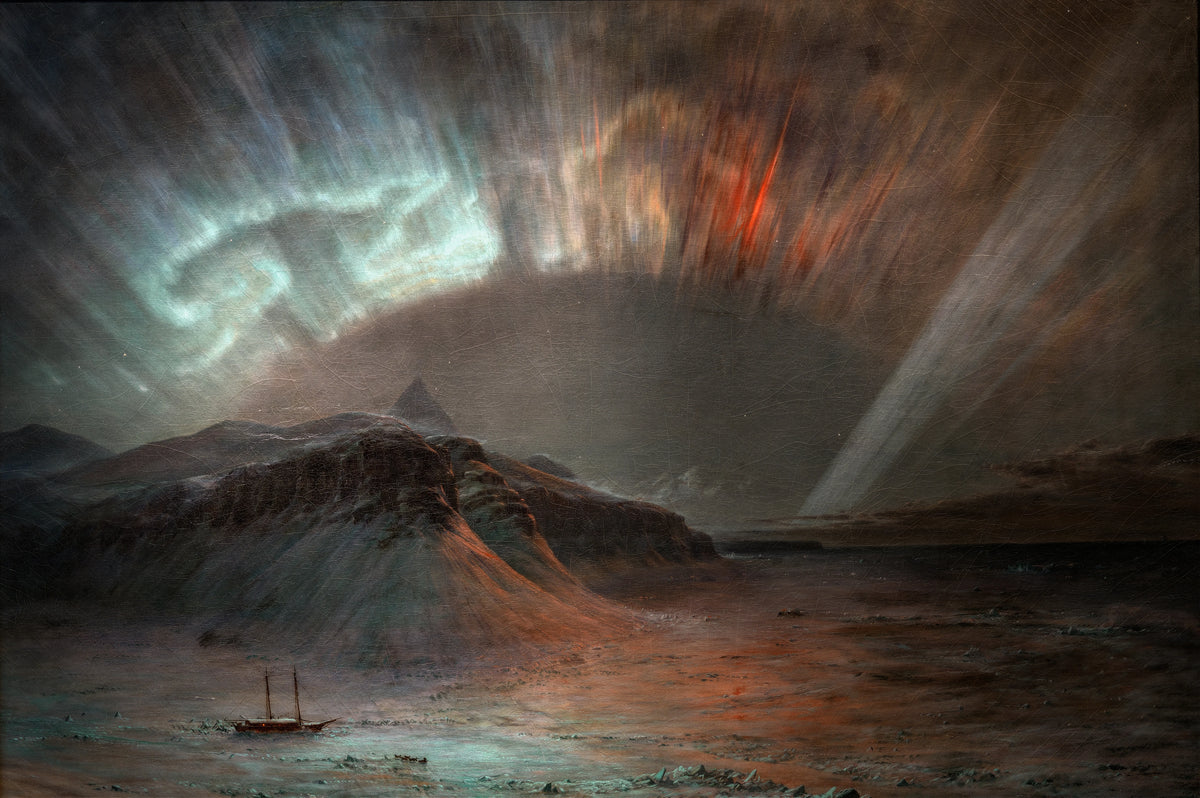 Frederic Edwin Church - Aurora Borealis (1865)