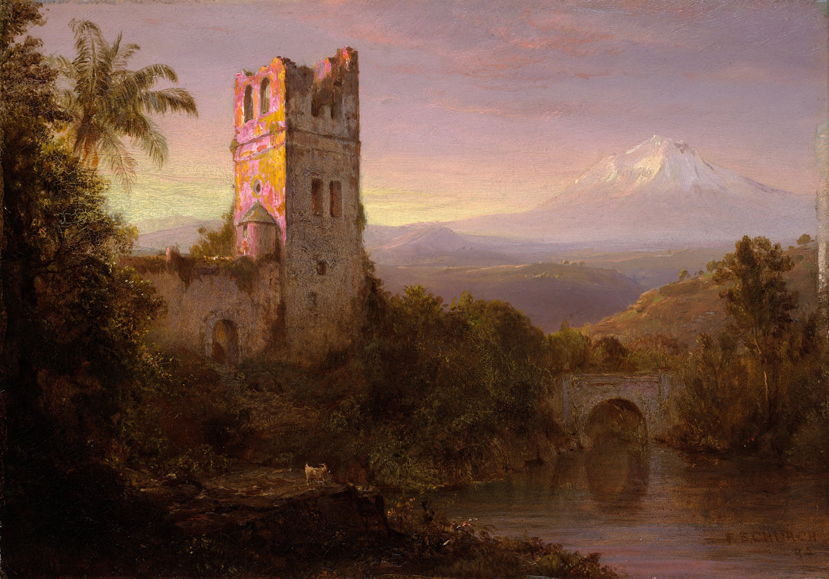 Frederic Edwin Church - Chimborazo Volcano (1884)