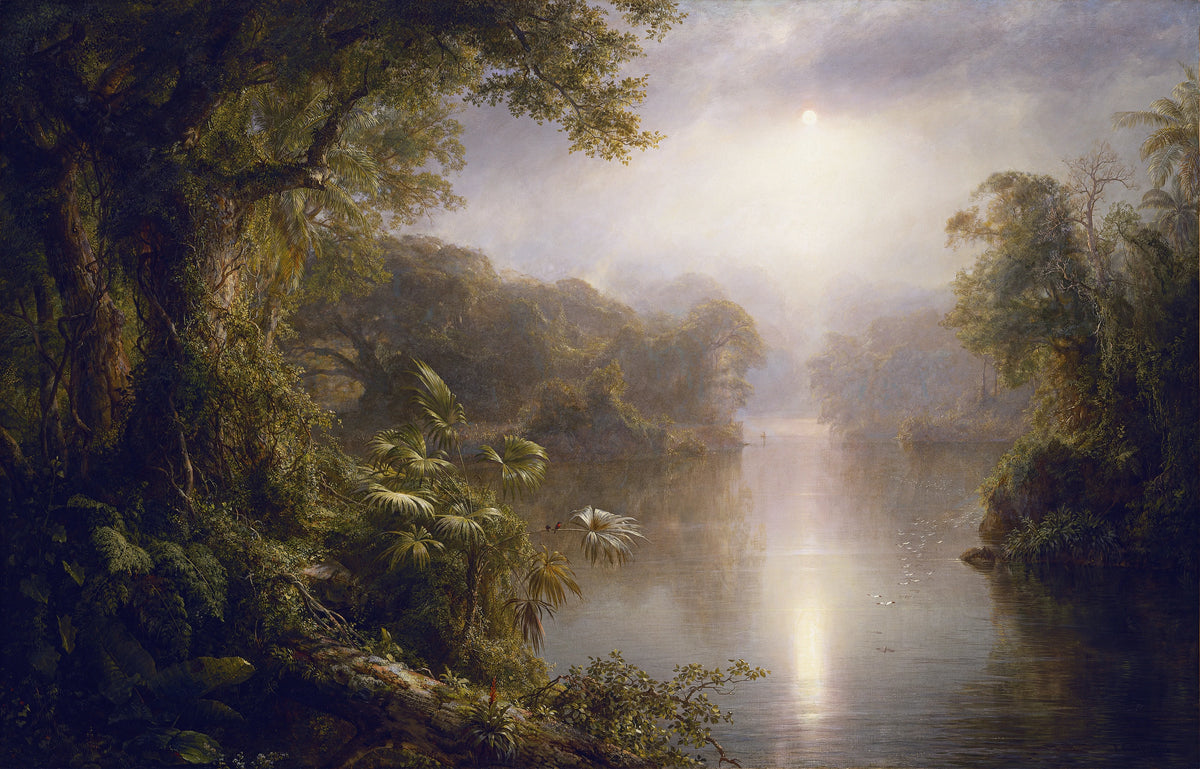 Frederic Edwin Church - El Rio de Luz (The River of Light) (1877)