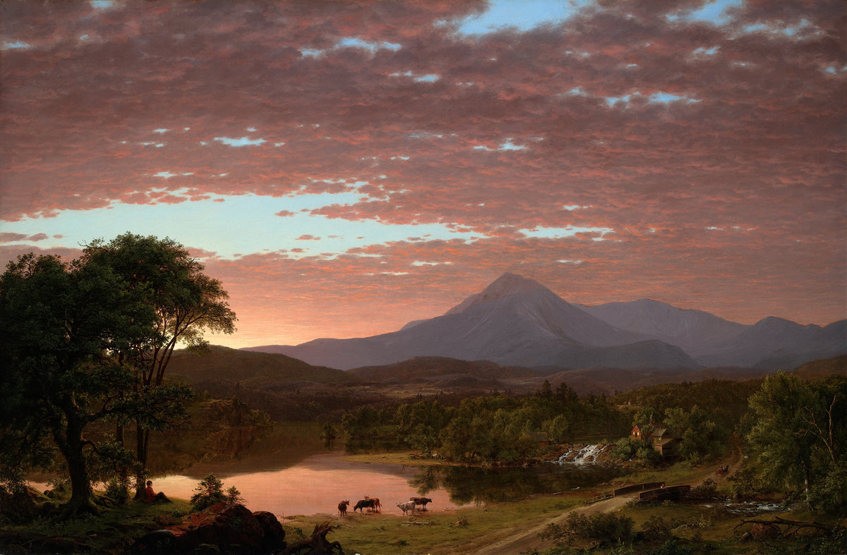 Frederic Edwin Church - Mt. Ktaadn (1826-1900)