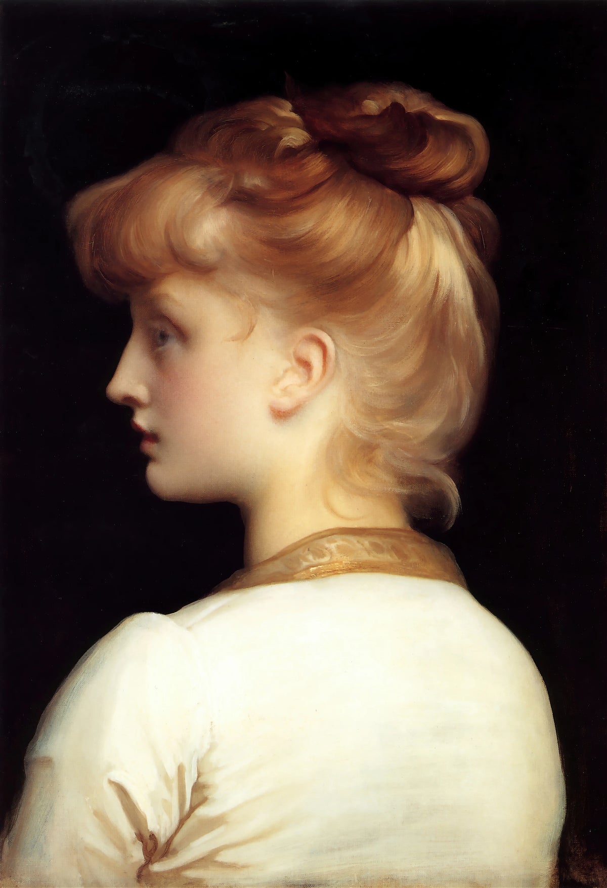 Frederic Leighton - A Girl