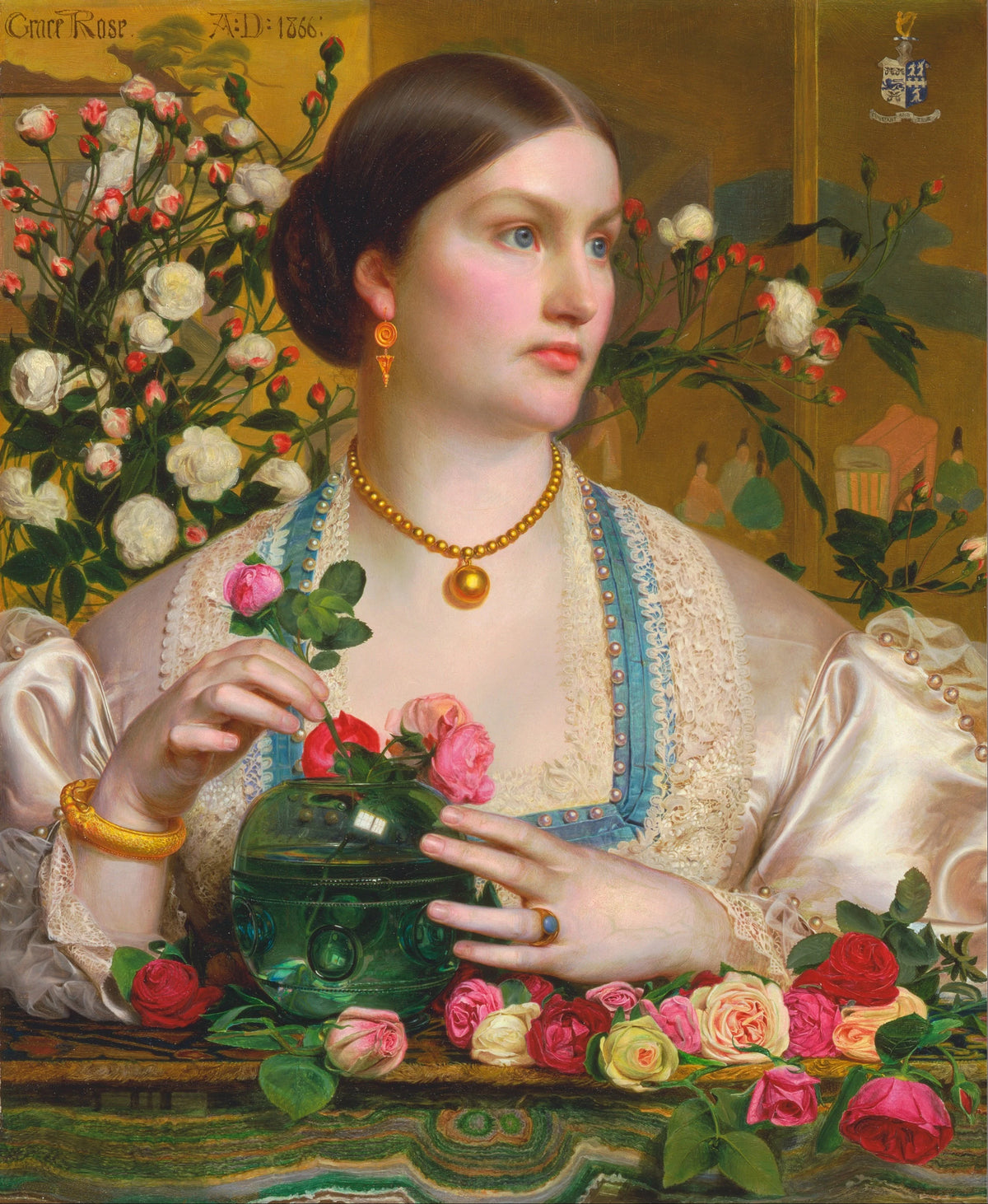Frederick Sandys - Grace Rose