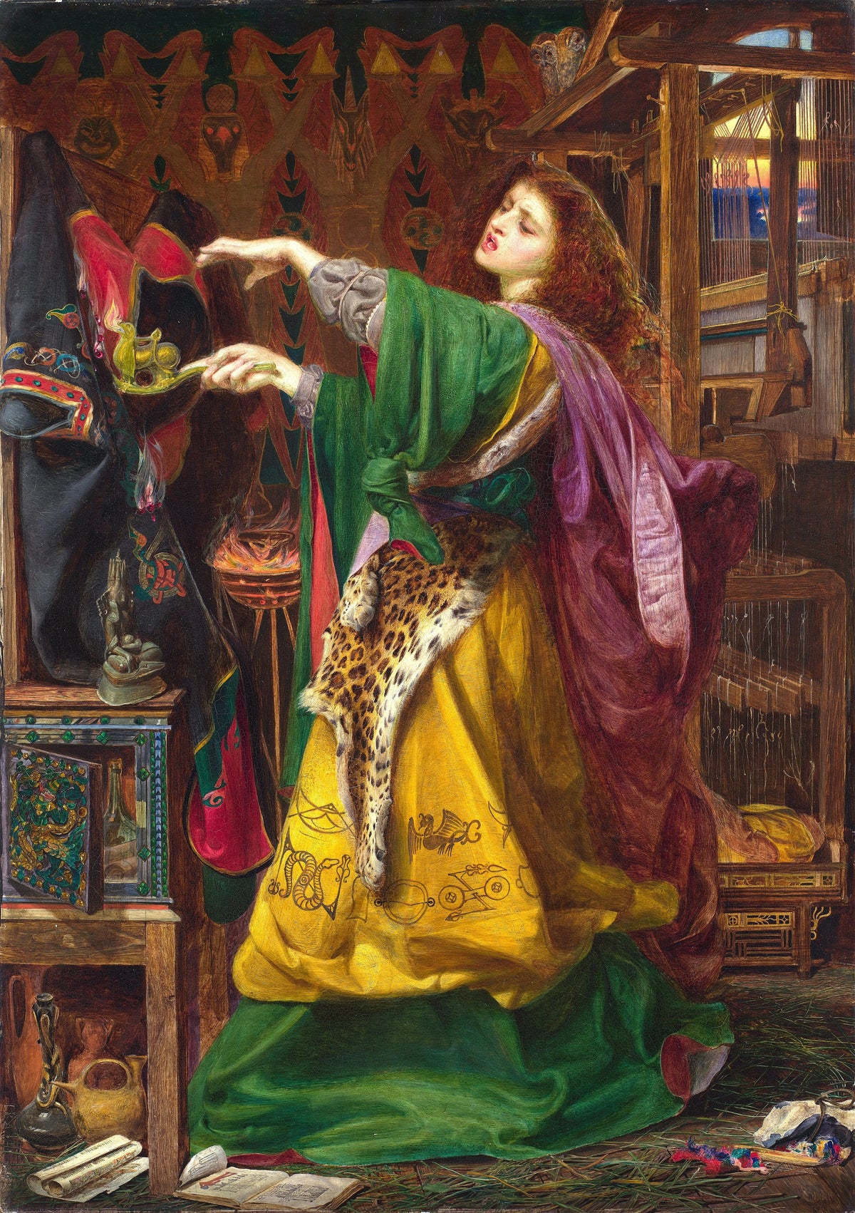 Frederick Sandys - Morgan-Le-Fay (1864)