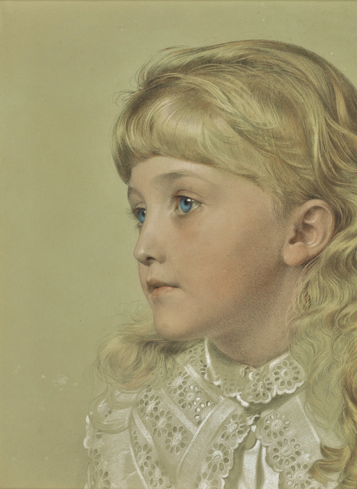 Frederick Sandys - Portrait of may gillilan