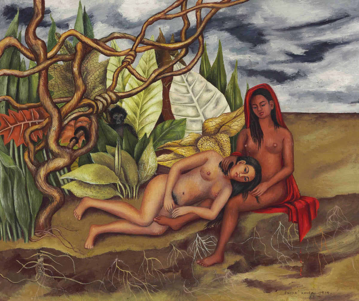 Frida Kahlo - Dos desnudos en el bosque (La tierra misma) (1939)