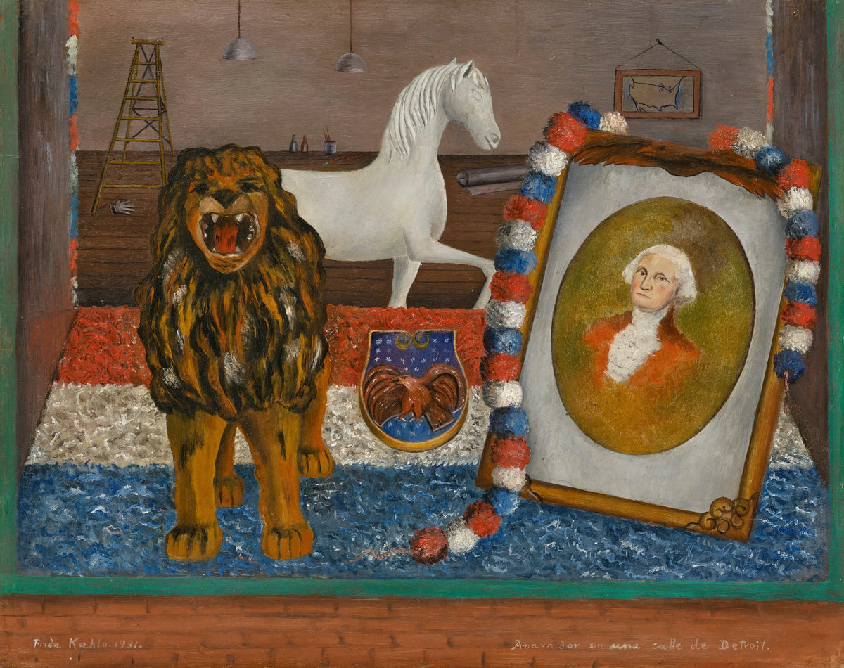 Frida Kahlo - Window Display on a Detroit Street (Aparador en una calle de Detroit) (1931)