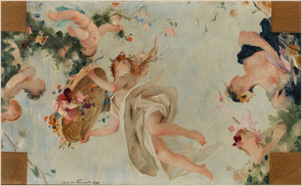 Gabriel Ferrier - Les Fleurs (1892)