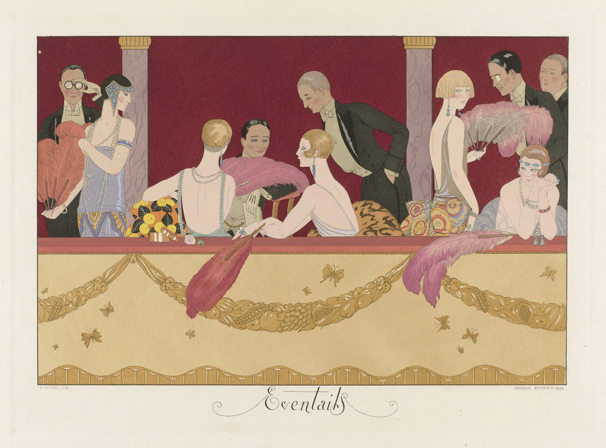 George Barbier - Eventails (1924)