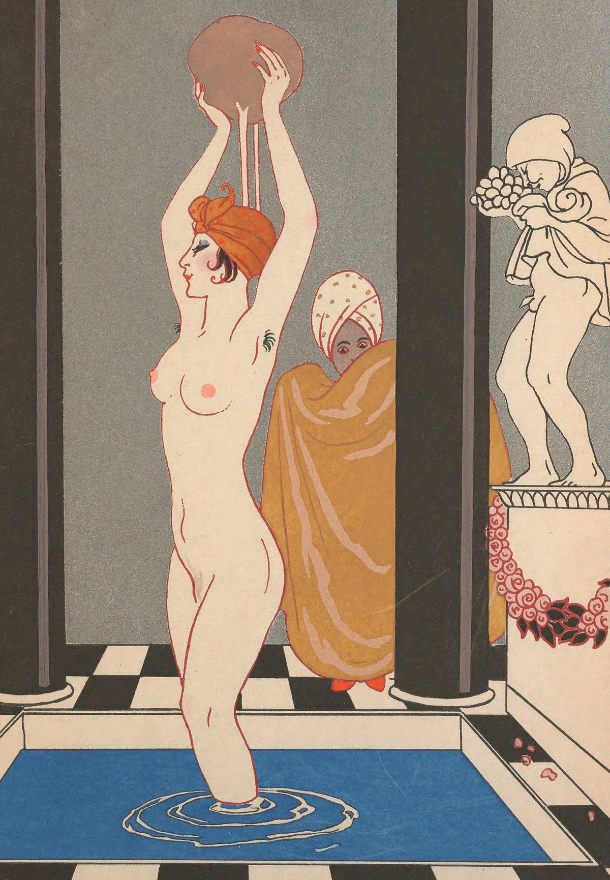 George Barbier - La Vasque (1914)