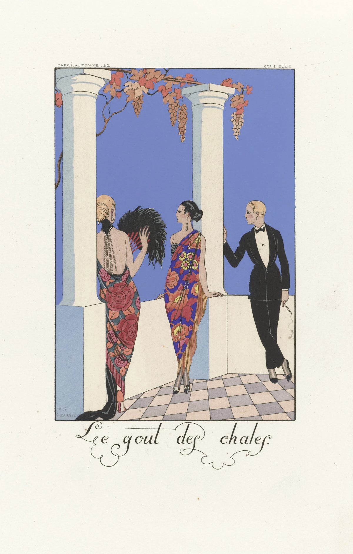 George Barbier - Le gout des chales (1923)