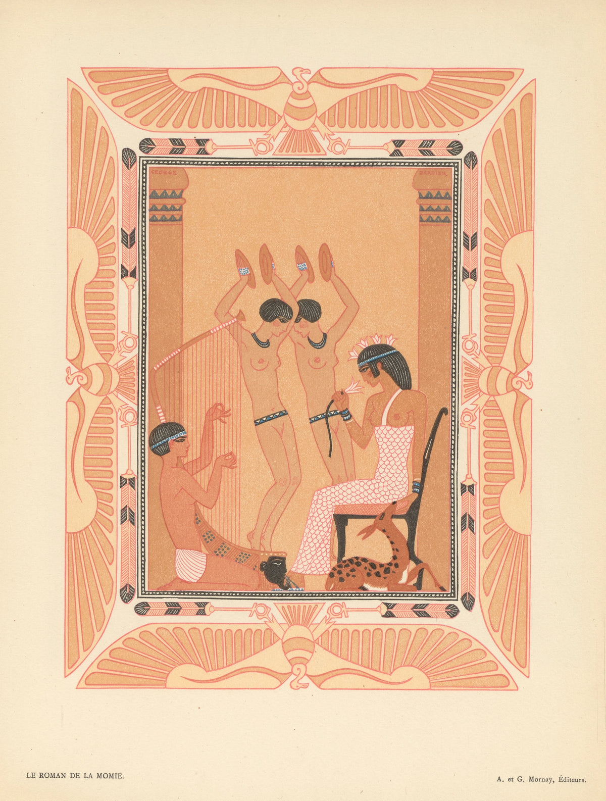 George Barbier - Le Roman de la Momie (1929)