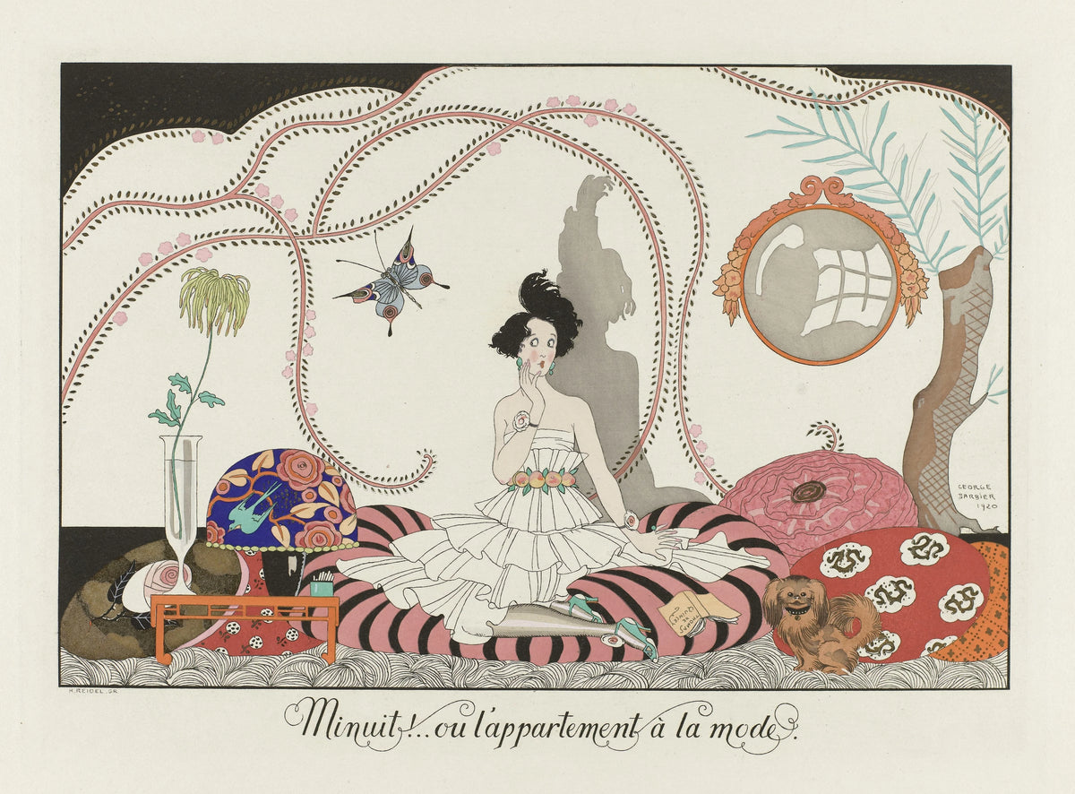 George Barbier - Minuitou l'appartement à la mode (1924)