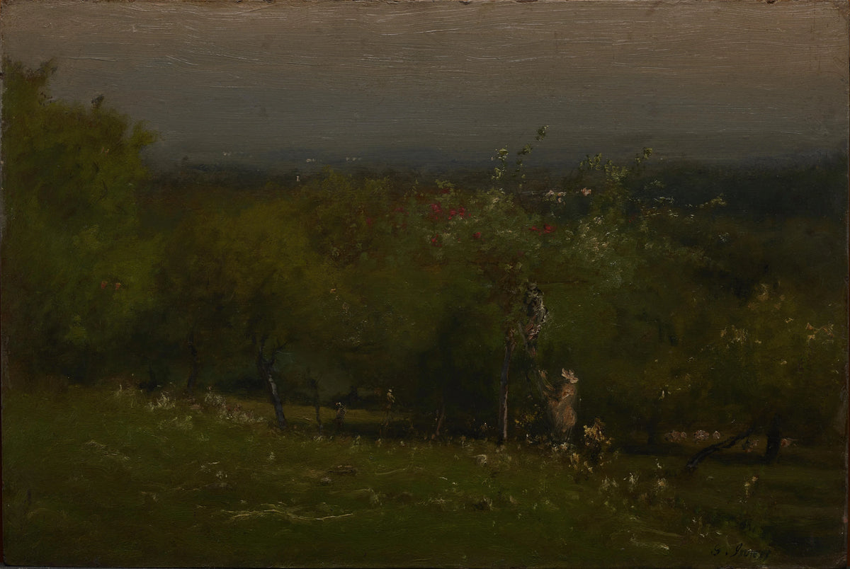 George Inness - Apple Orchard (1885)