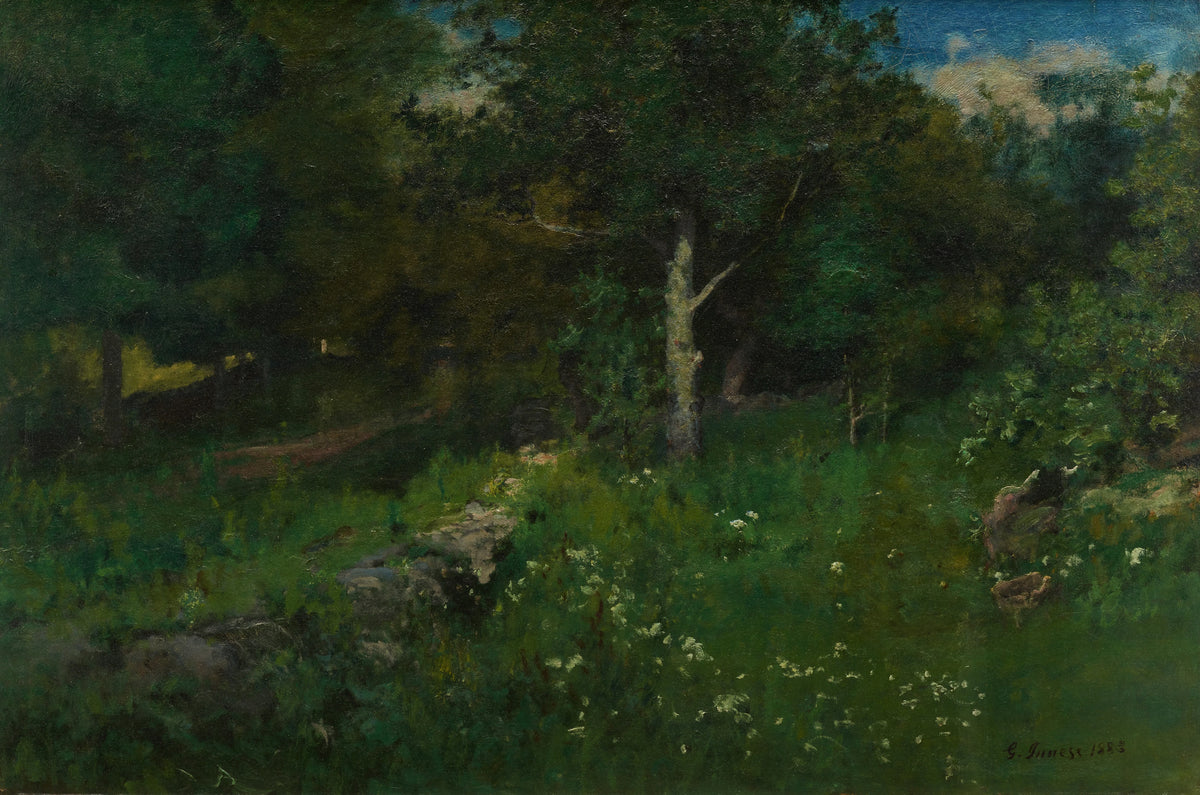 George Inness - Summer Foliage (1883)