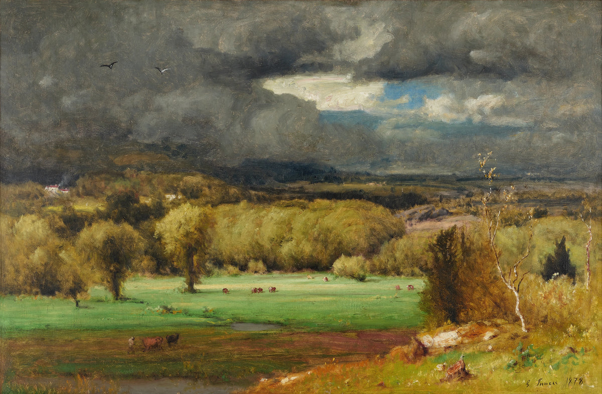 George Inness - The Coming Storm (1878)
