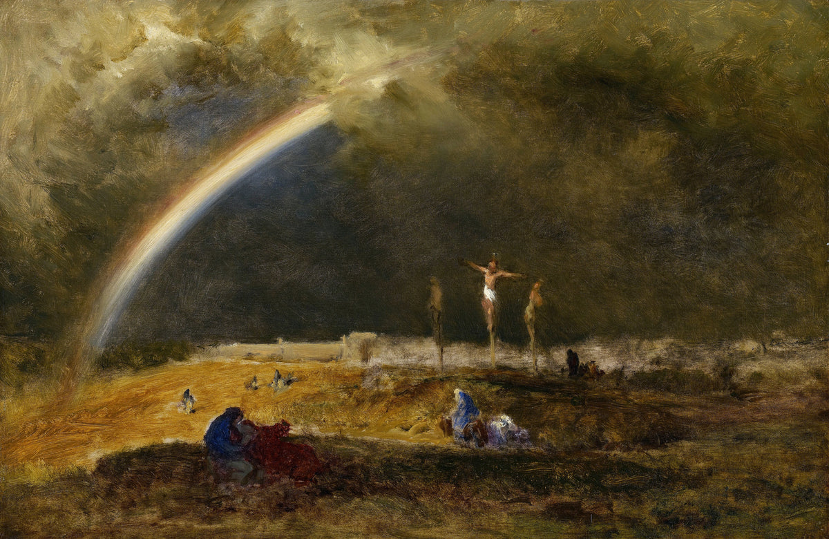 George Inness - The Triumph at Calvary (circa 1874)