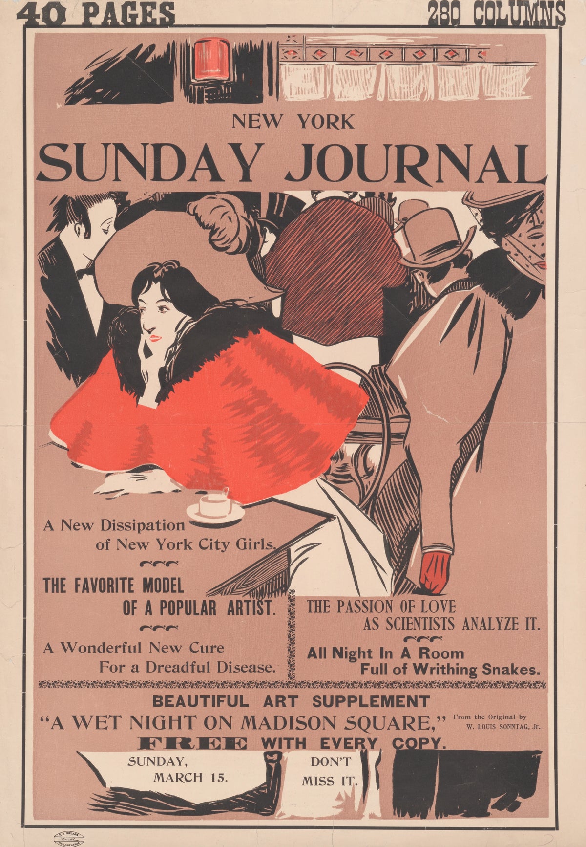 George Reiter Brill - New York Sunday journal… March 15 (1896)