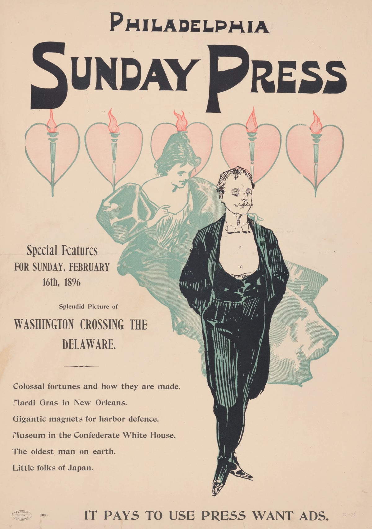 George Reiter Brill - Special features, February 16th, 1896 (1896)