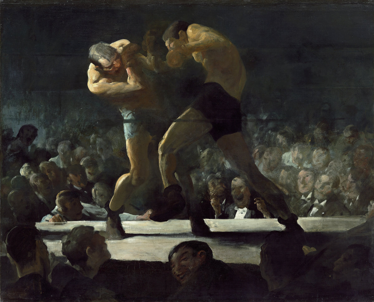 George Wesley Bellows - Club Night (1907)