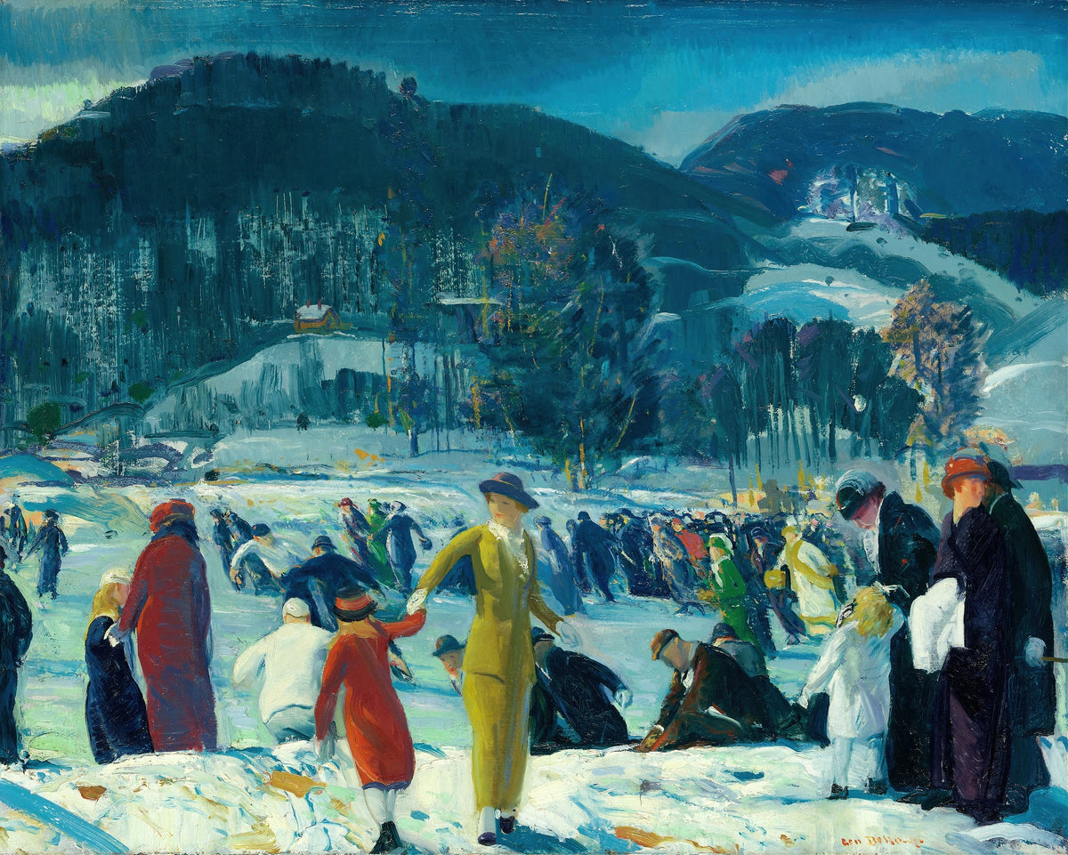 George Wesley Bellows - Love of Winter (1914)