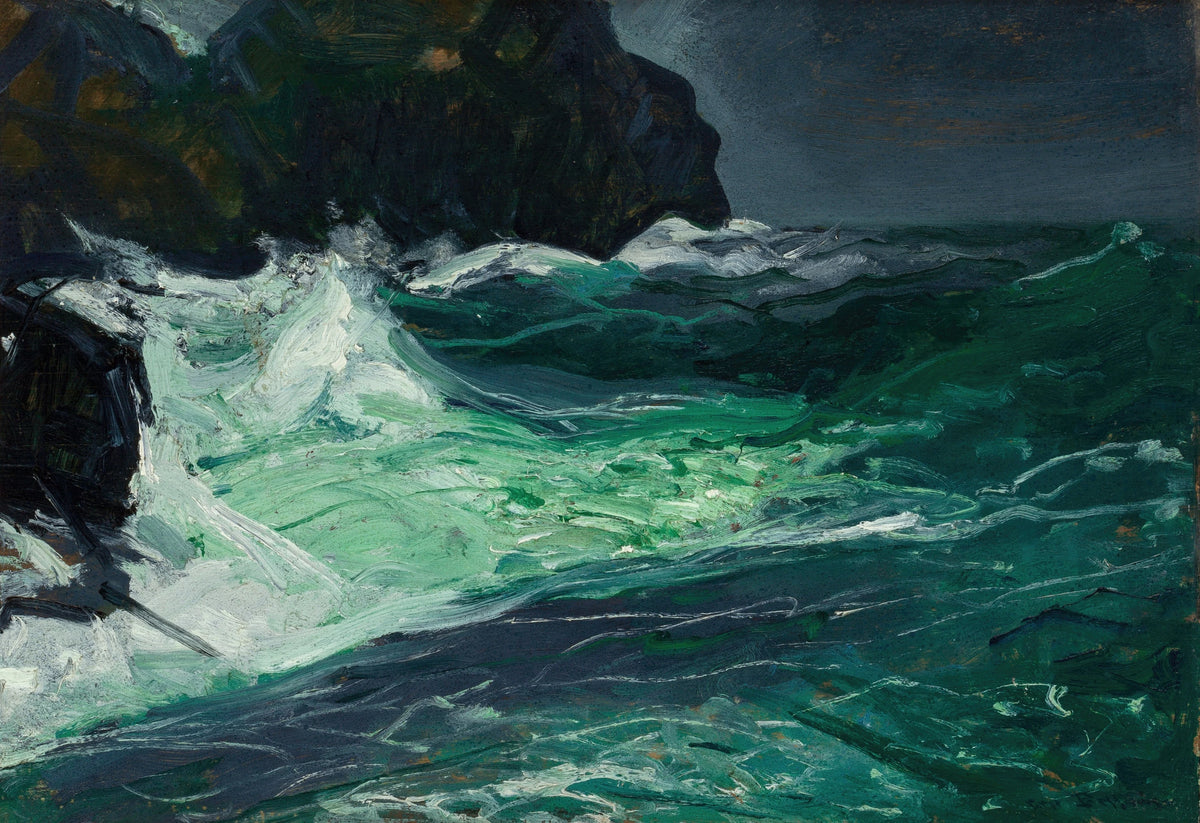 George Wesley Bellows - Storm Sea (1913)