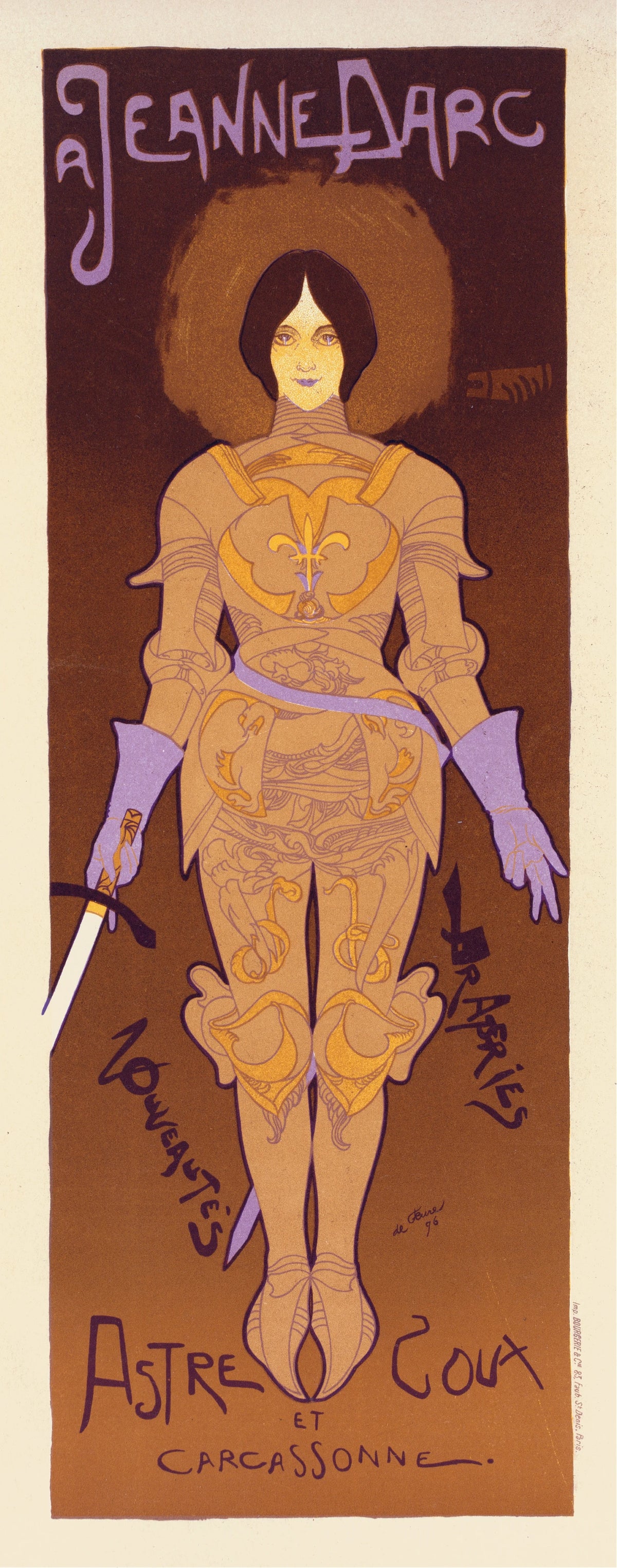 Georges de Feure - A Jeanne D'arc (1898)