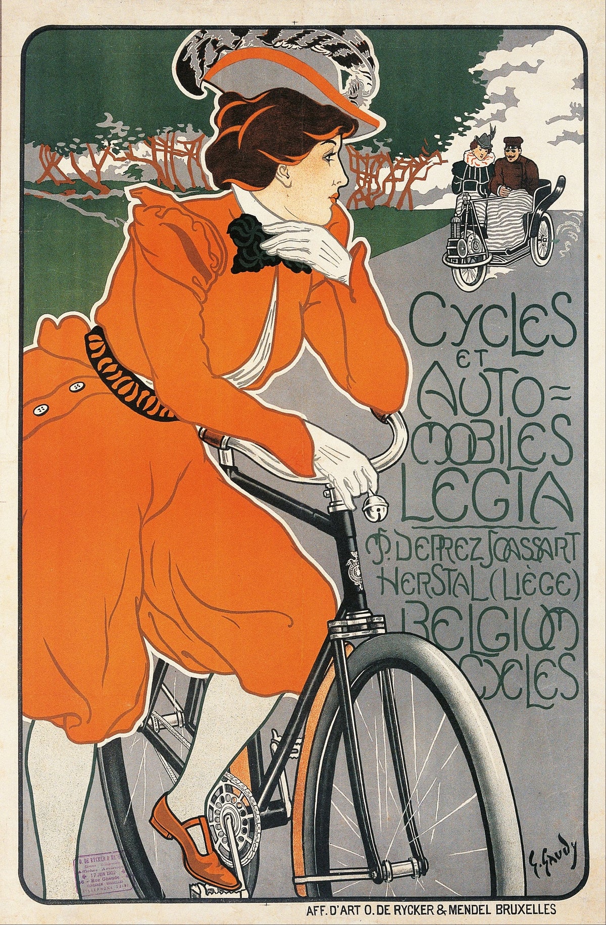 Georges Gaudy - Cycles et Automobiles Legia (1898)